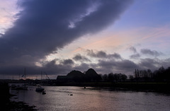 Sunrise on the River Leven