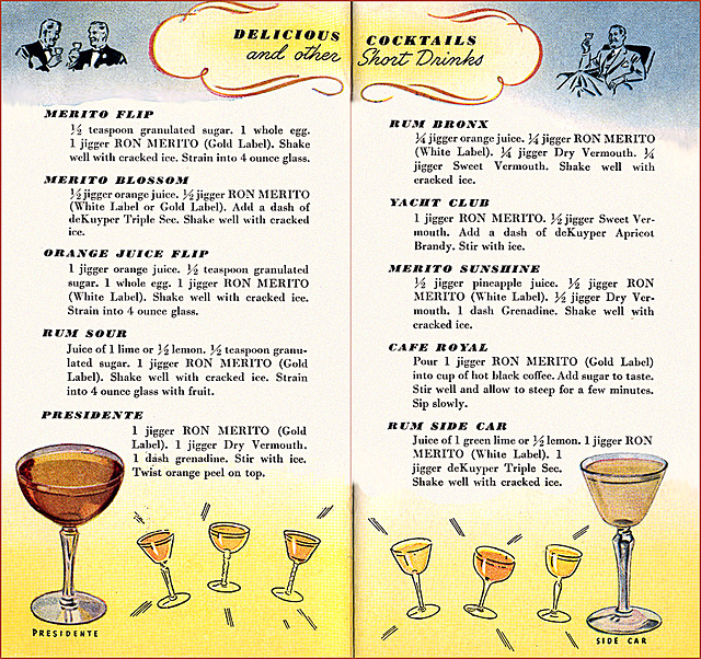 Ron Merito Rum Booklet (4), 1944