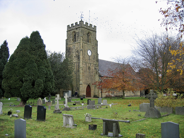 Church of St. Peter at Drayton Bassett.