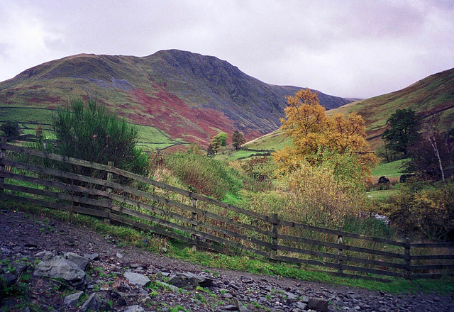 Looking towards Gray Crag (Scan from 1994)
