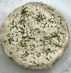 Rosemary Sourdough in preparation