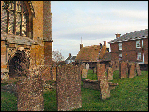 churchyard and Reeve's House