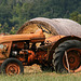 Vieux tracteur Renault