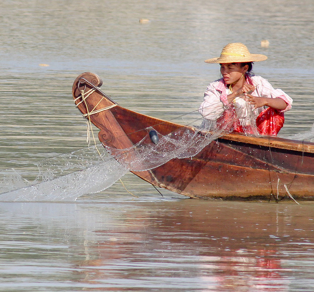 Auf dem Irrawaddy