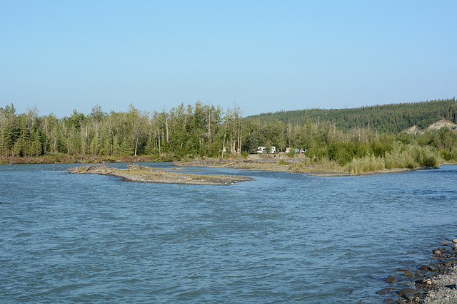 Alaska, The Klutina River and King for a Day Campground