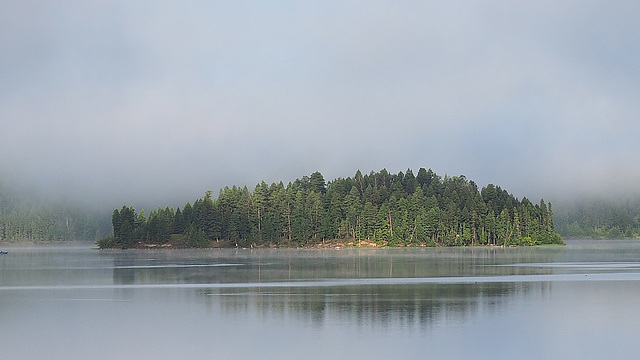 One of the Islands Lac La Hache, BC