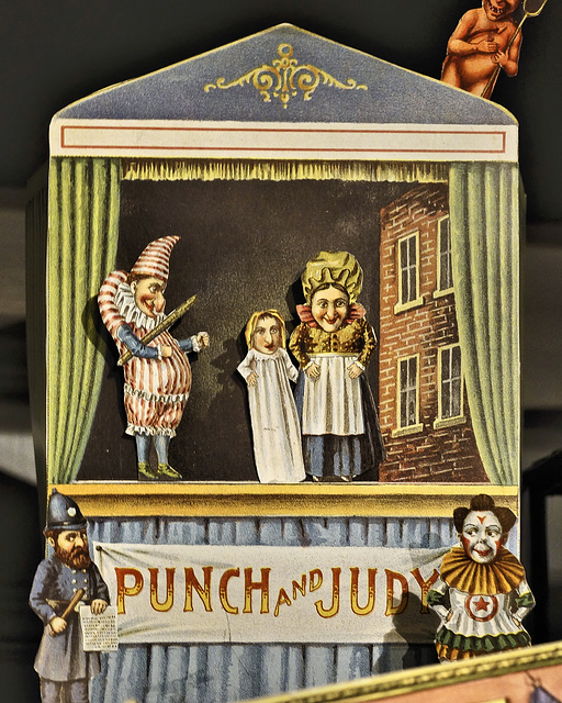 Punch and Judy – Covent Garden Market, London, England