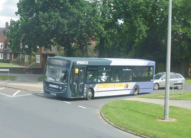 DSCF4290 First Eastern Counties YX09 ACV in Ipswich - 25 Jun 2016