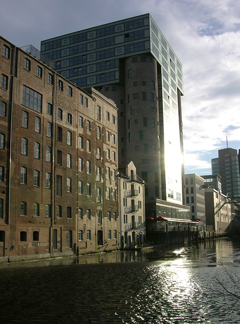 alt und neu im Harburger Binnenhafen