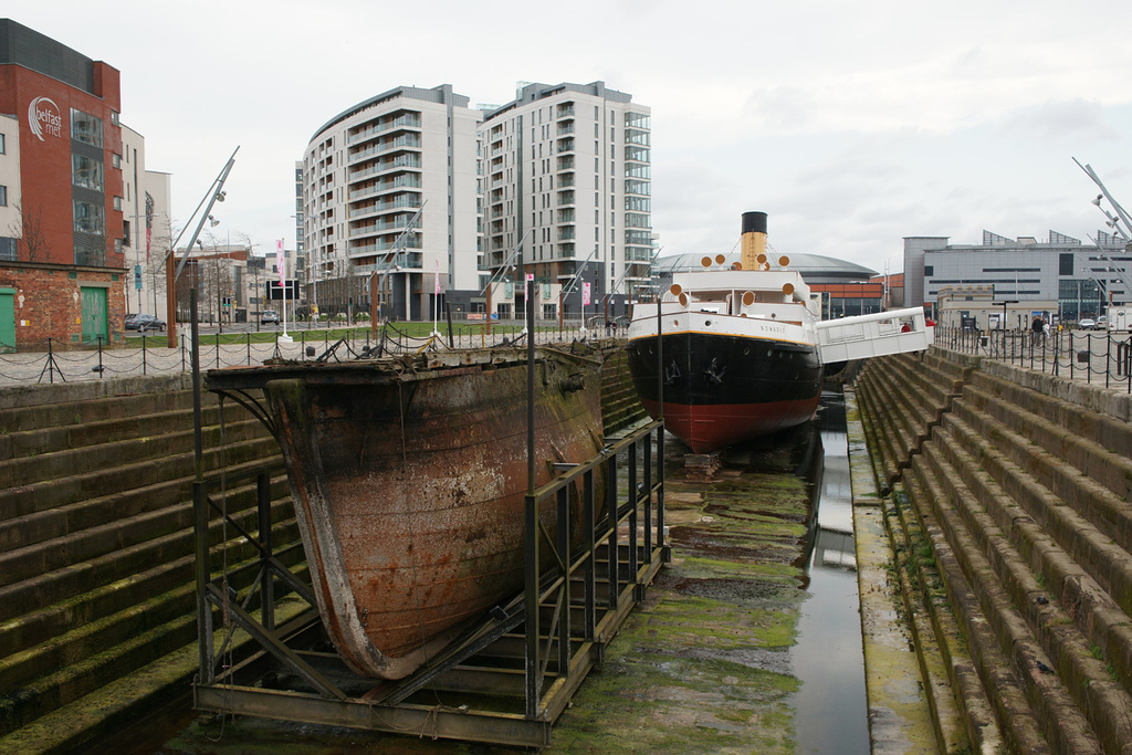 SS Nomadic In Dry Dock