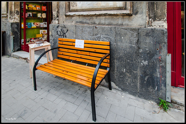 Panchina rotia  -  Broken bench   -  HBM