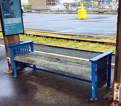 Happy Bench Monday from Astoria, Oregon (HFF)