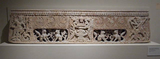 Base for the Front of a Chinese Funerary Couch in the Metropolitan Museum of Art, November 2010
