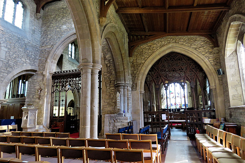geddington church, northants