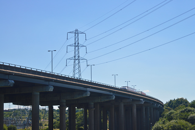 Pillars and wires