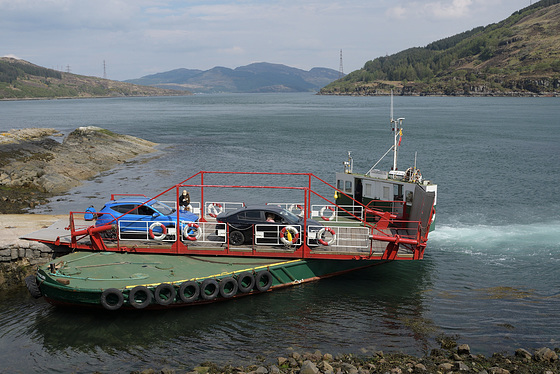 The Kylerhea ferry