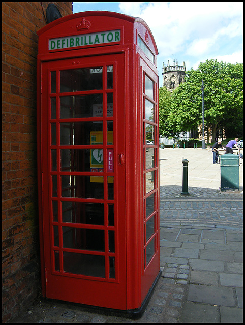 Atherstone phone box