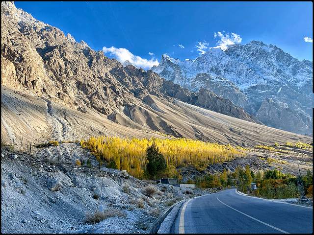 HFF from Karakoram Highway