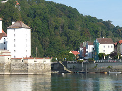 Passau- Confluence of Rivers Danube and Ilz