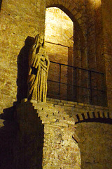 Italy, Perugia, Sculpture in the Underground City