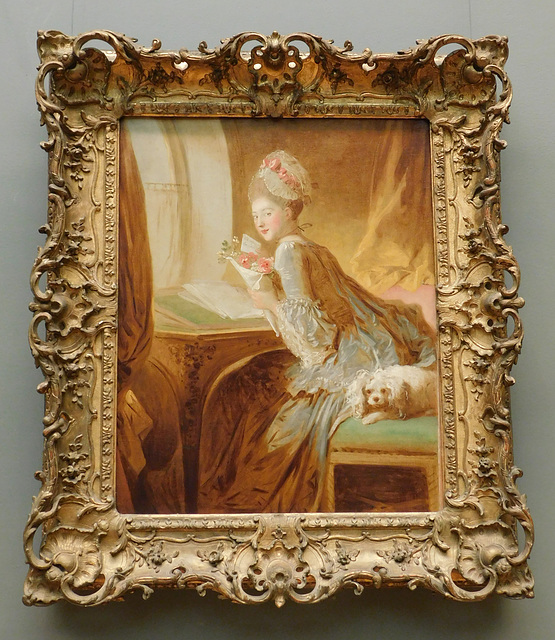 The Love Letter by Fragonard in the Metropolitan Museum of Art, February 2019