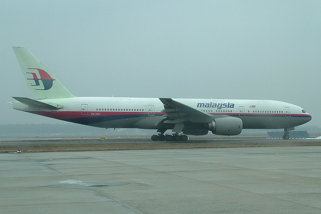 9M-MRL Boeing 777 Malaysia Airlines