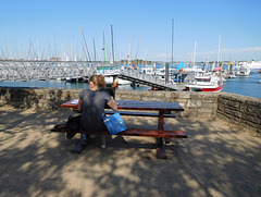 bureau en plein air