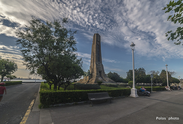 Monumento en memoria de Evaristo de Churruca