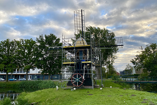 Maredijkmolen in restoration