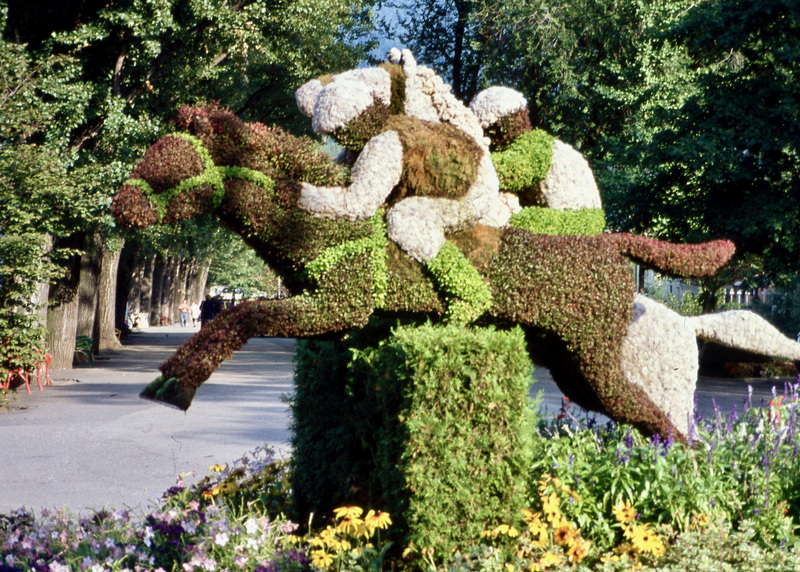 Auf der Promenade in Meran (Diascan)