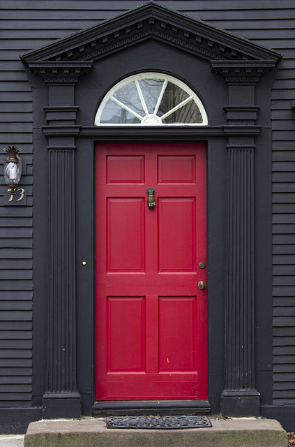 The red door