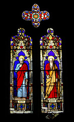 Chancel window, Cheddleton Church, Staffordshire