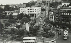 Commercial postcard of The Square, Bournemouth - circa 1960
