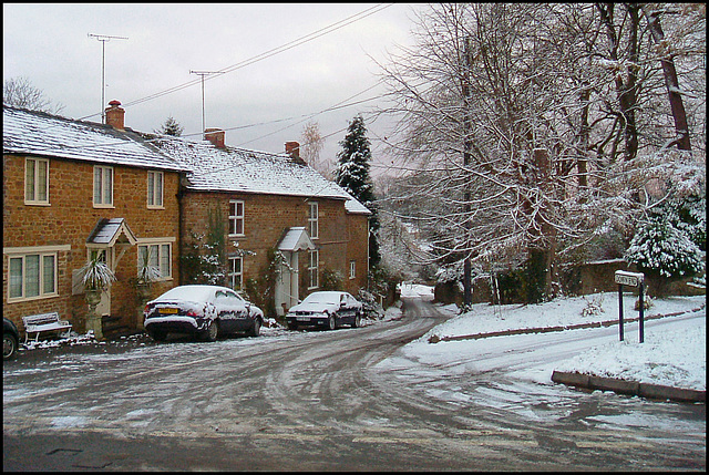 snow at Down End