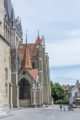 bei der Cathédrale de Lausanne ... P.i.P. (© Buelipix)