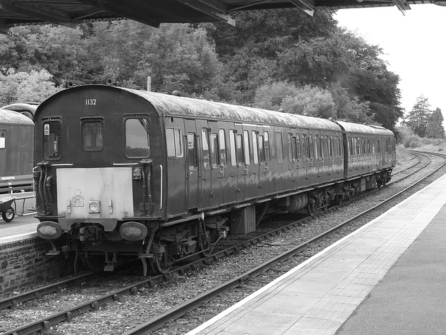 Class 205 (3H) DEMU at Okehampton (1M) - 15 July 2017