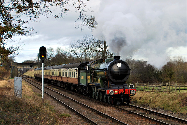 Class B12 #8572 at Woodthorpe