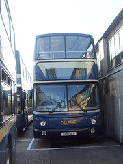 DSCF4983 Delaine Buses 160 (AD51 DLD) (01 D 10200) at Bourne - 29 Sep 2018