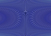 Waves pattern pol coord back2back blue
