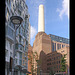 Battersea Power Station - contrasting verticals - 25 9 2023