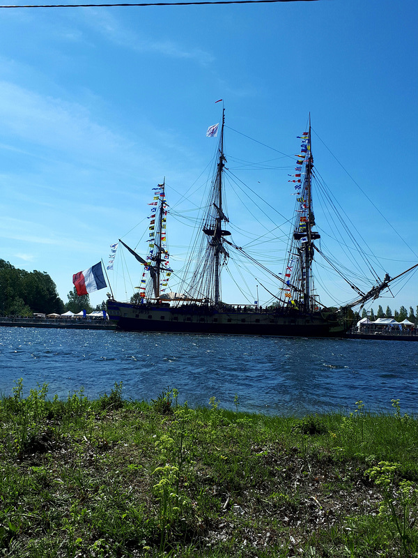 La frégate hermione à ouistreham