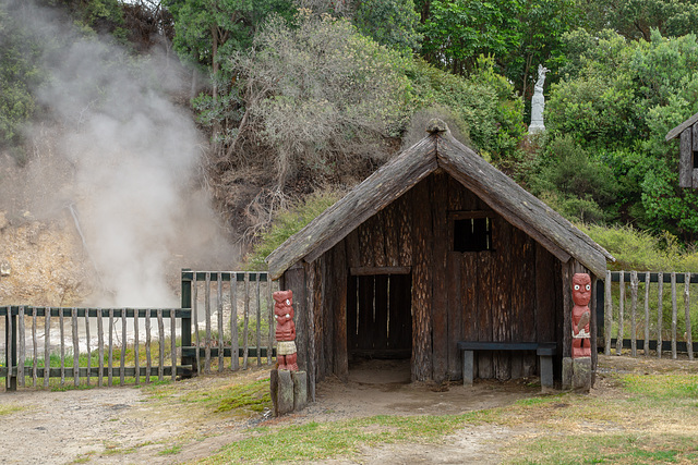 Neuseeland - Rotorua - Whakarewarewa