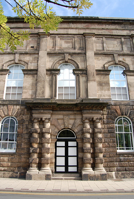 Side Entrance of Stoke Town Hall, Stoke on Trent, Staffordshire