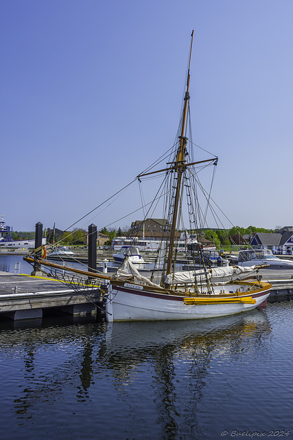 HMS Badger im Historic Port of Penetanguishene ... P.i.P. (© Buelipix)