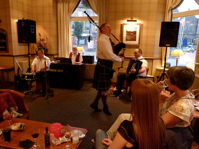 Im "Royal Strathmore" Hotel in Oban Im "Royal Strathmore" Hotel in Oban