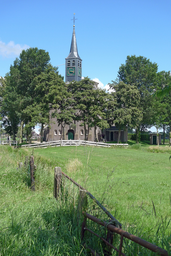 Nederland - Krommeniedijk, kerk