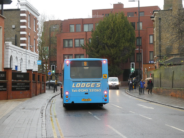 Lodge's F20 DGE (YJ03 PFF) in Chelmsford - 6 Dec 2019 (P1060212)