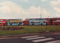 Cambus buses at RAF Mildenhall – 25 May 1985 (19-9)