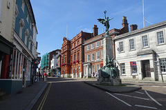 Looking Up Lewes High Street