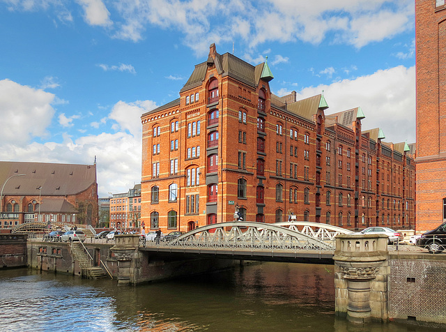 In der Speicherstadt